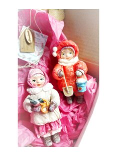 Ватная игрушка