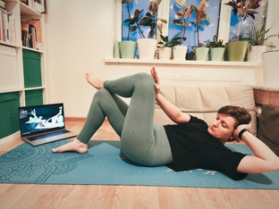 Возвращаюсь в форму после родов