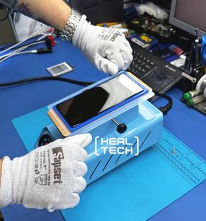 Замена разбитого стекла на дисплеях