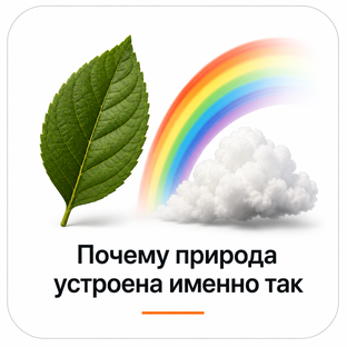 Почему природа устроена именно так