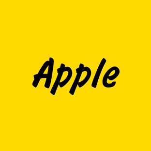 apple.
