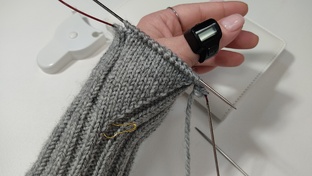 Варежки спицами. Мастер-класс