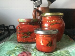 Перцы вяленные, печеные, маринованные, фаршированные