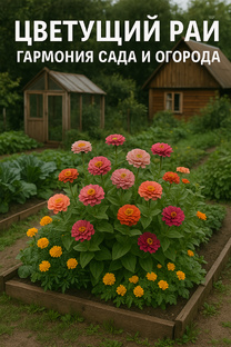 Цветущий рай : гармония сада и огорода
