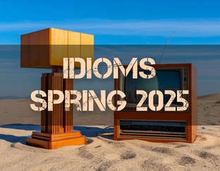 Английские выражения. Весна 2025.