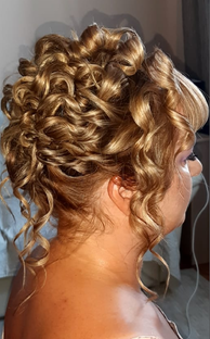 Причёска вечерняя