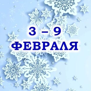🎁 С 3 по 9 ФЕВРАЛЯ 2025 г. 
