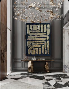 Золото в интерьере 