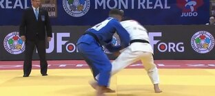 Зацеп стопой изнутри-к. Kouchi Gari. Дзюдо 