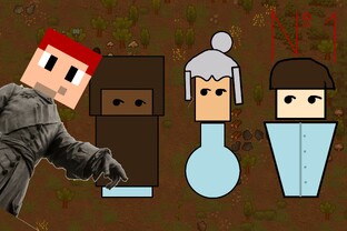 [Rimworld]: Приключение Мушито Бородача и его друзей