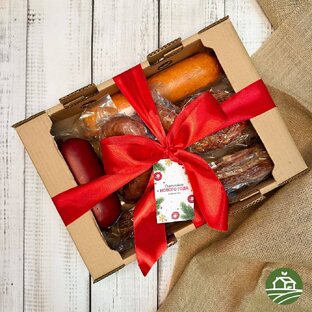 Подарочные наборы фермерских сыров и колбас 🎁