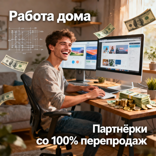 Заработок на Партнерках с Правом Перепродажей 100%.