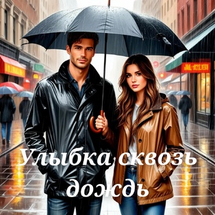 Улыбка сквозь дождь.