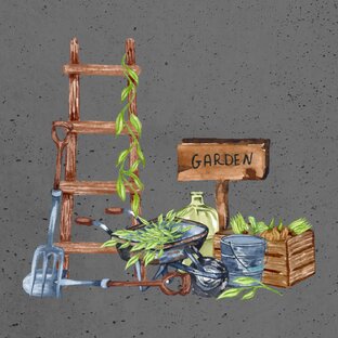 сад в миниатюре огород кукольный сад