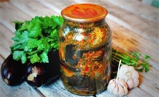 Баклажаны. Заготовки на зиму.