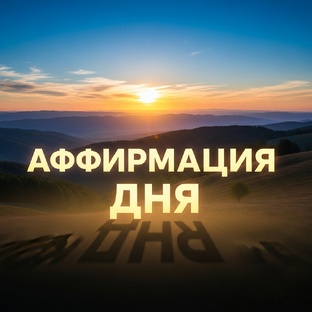 Аффирмация дня