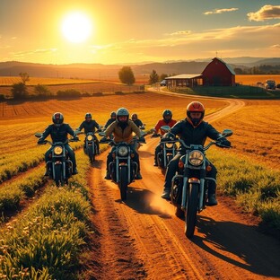 Деревенская жизнь.