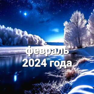 ФЕВРАЛЬ 2024 год