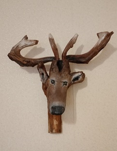 Декор для интерьера. "Лесной олень"