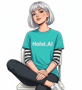 Статьи с советами по генерациям и анонсы обновлений от Холст.ИИ