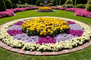 Клумба с идеей