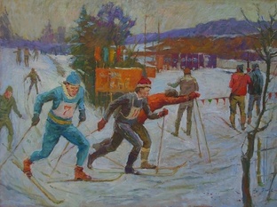 Здесь про лыжи