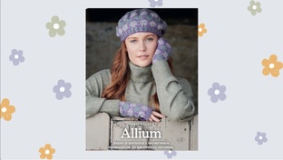 Комплект АЛЛИУМ Берет и Варежки-Митенки