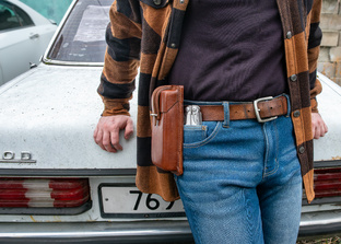 Оригинальное из кожи для повседневной жизни