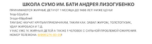 ШКОЛА СУМО! НАБОР!