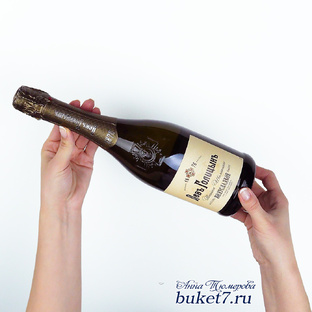 Декор бутылки шампанского, вина, коньяка