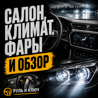 Салон, климат, фары и обзор