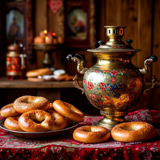 Цикл историй о блюдах русской кухни