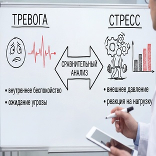 Тревога и стресс 🔍 🧠
