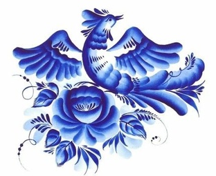 Сине-белая сказка: как рассказать детям 6 лет о волшебстве Гжели.