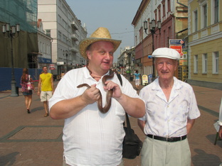 Круиз по реке Волга на теплоходе "Цезарь" в 2010 году