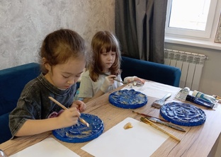 Фактурная живопись для детей 