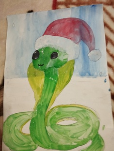 Скоро Новый год! - Год 2025 символ этого года " Змея" - 