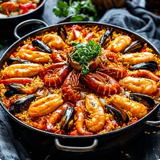 Закуски с морепродуктами