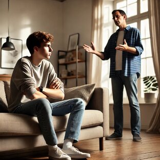 Конфликты с ребенком-подростком