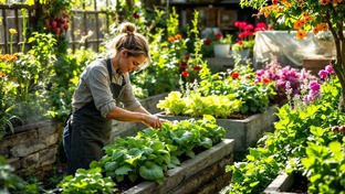 Грядки которые кормят и радуют 