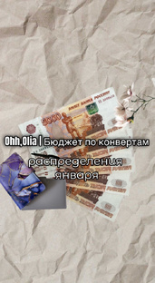 #ЯНВАРЬ | Все распределения месяца | Бюджет по конвертам 2025г