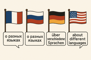 о разных языках