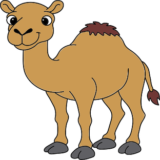 Как просто нарисовать верблюда