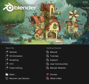 Blender: технические моменты