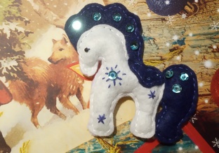 Игрушки из фетра