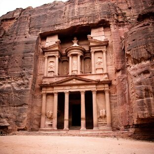 Петра(Иордания) в кадре