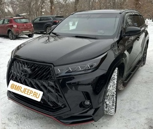 Полная переделка Toyota Highlander 2014-16 год в 2019
