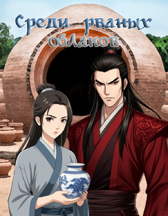 Среди рваных облаков