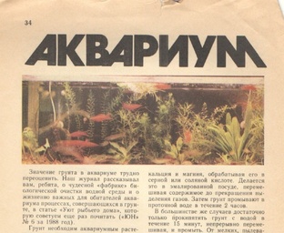 Аквариумная ностальгия: Старое доброе ретро