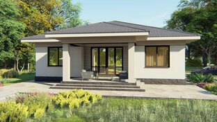 Одноэтажные дома в современном стиле - 12 проектов